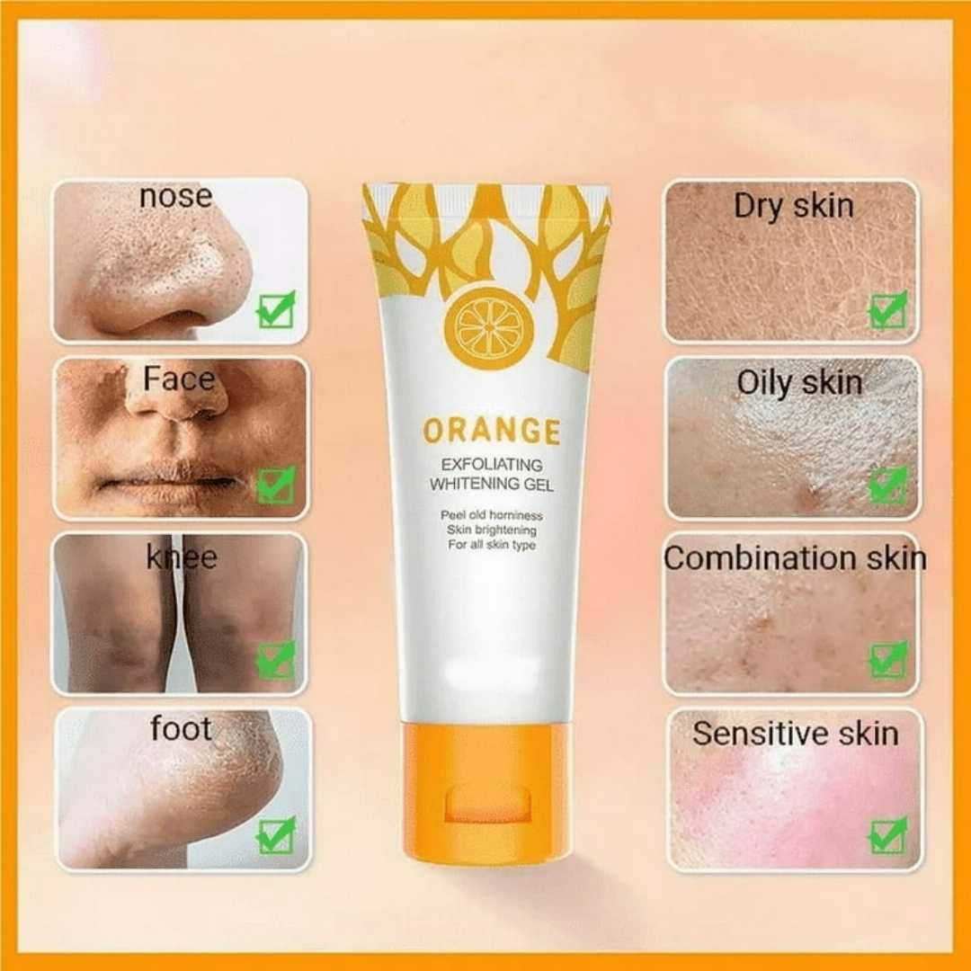Orange,Exfoliating,Whitening,Gel