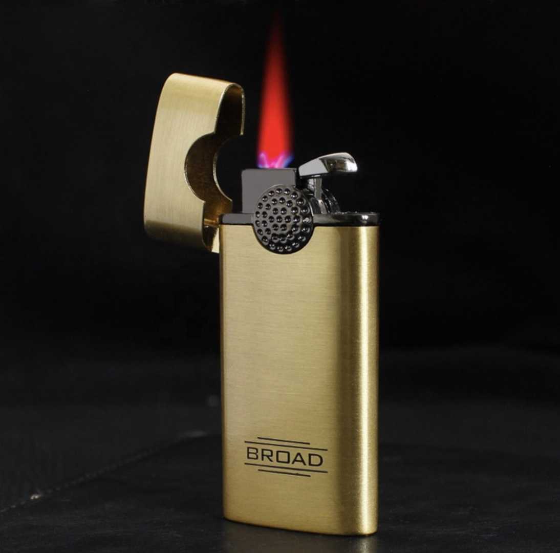 Windproof,Red,Flame,Lighter,Hiquality,Metal
